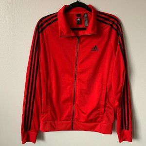 /// Adidas Classic Red and Black Jacket